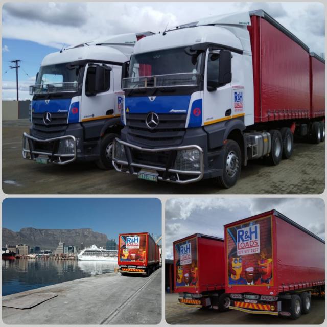 Fleet at the Cape Town port
